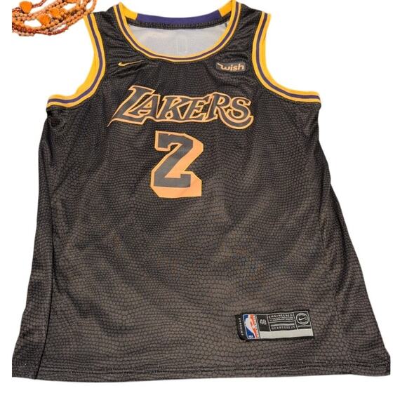 LA Lakers Black Mamba Jersey Lonzo Ball #2 | Men’s Medium | EUC - Picture 2 of 3